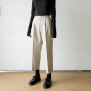 At Least Fun Trousers Quần Tây Gấp Ống