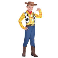 ? Popular Clothing Theme Store~ Childrens Halloween Costume Kindergarten Game Costume Toy Story Cos Woody Boys Stage Costume