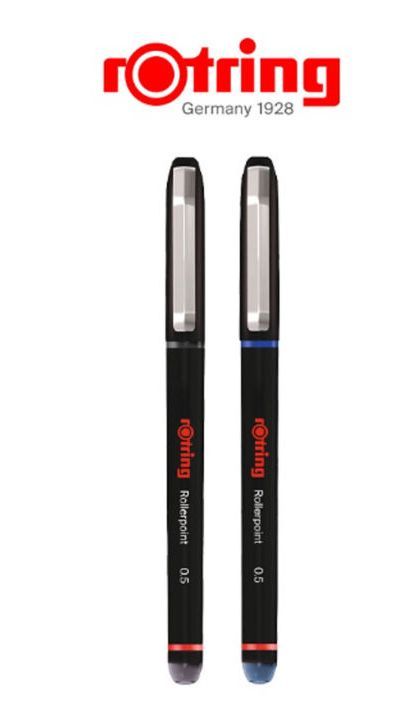 rotring-ปากกาโรลเลอร์บอล-หัวขนาด-0-5-mm-มีให้เลือก-2-สี