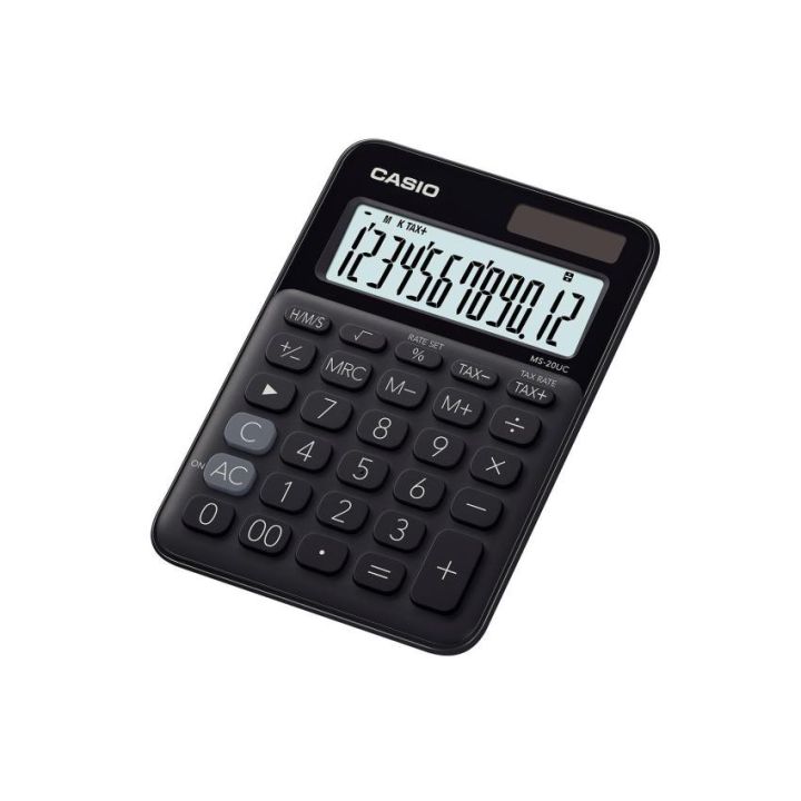 casio-calculator-เครื่องคิดเลข-รุ่น-ms-20uc-bk-สีดำ-บริการเก็บเงินปลายทาง