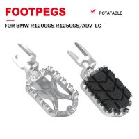 R1250GS ADV LC R1200GS สำหรับ BMW R1250 R1200 GS Adventure 2013-2022มอเตอร์ไซค์ทางหลวงที่วางเท้าแบบหมุนได้ที่รองเท้าด้านหน้า