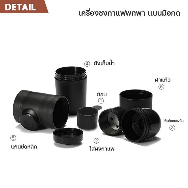 พร้อมส่ง-จากไทย-ถูกที่สุด-เครื่องชงกาแฟ-พกพา-แบบแมนนวล-ขนาดพกพา-เครื่องบดกาแฟ-ที่บดกาแฟ-ชงกาแฟสําหรับเดินทาง-กระบอกชง-กาแฟพกพาเครื่องชงกาแฟ-พกพา-กระบอกชงกาแฟ-ส่งไว-เก็บเงินปลายทาง