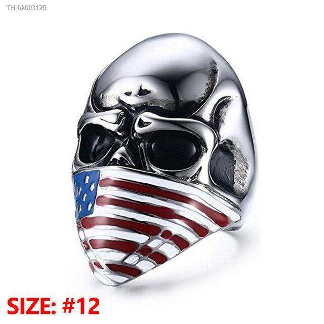 edc-skull-american-flag-self-defense-single-finger-buckle-ring-ladies-anti-wolf-mens-outdoor-finger-fist-ring-safety-tools