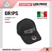 SIX PANELS CAP หมวกแก๊ป สีดำ แบรนด์ GR1PS จาก Ai Retail