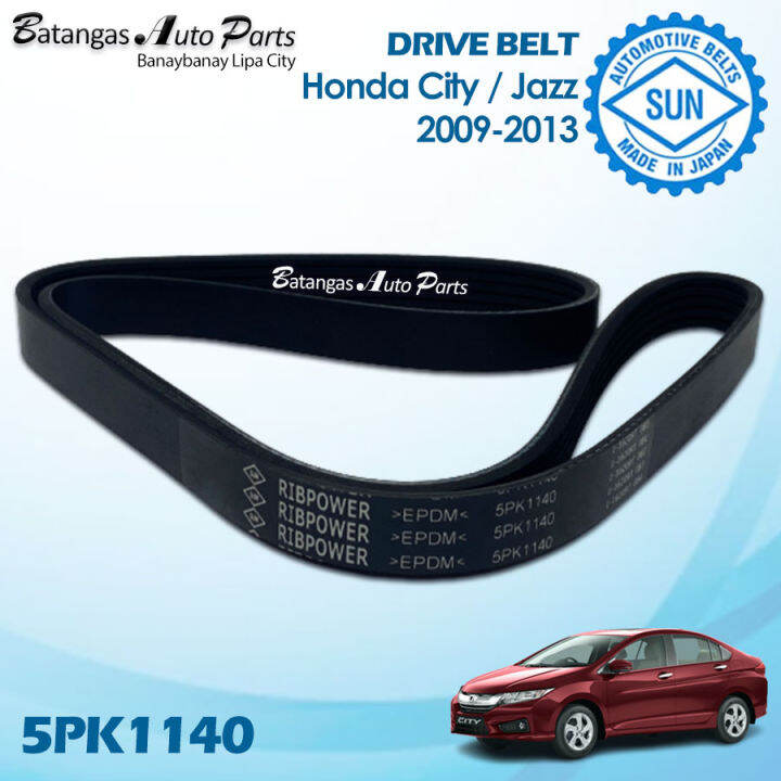 5PK1140 DRIVE BELT HONDA CITY / JAZZ 20092013 SUN MADE IN JAPAN (ALT