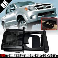 ส่งฟรี  ถาดวางแก้วพร้อมฐาน ที่วางแก้วรถยนต์ คอนโซลหน้า TOYOTA VIGO CHAMP / FORTUNER สี ดำ BLACK ปี 2005-2015 ข้างขวา (ฝั่งคนขับ) 1 ชิ้น ฟรีค่าส่ง