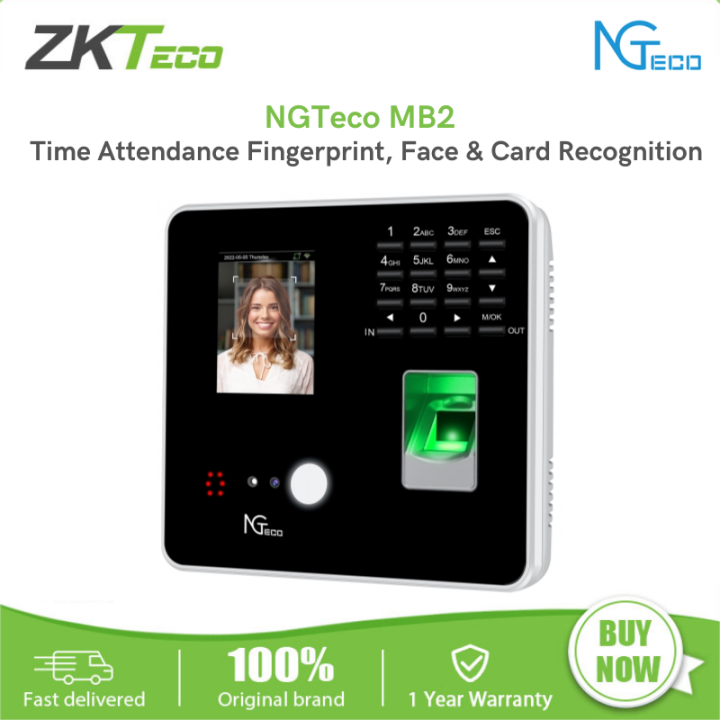 Ngteco Mb By Zkteco Free Usb Biometrics Face Recognition Fingerprint