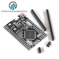 【】 0nlineshopbd MEGA2560 MEGA 2560 R3 (ATmega2560-16AU CH340G) Pro Mini MEGA2560บอร์ด USB แผงวงจรพัฒนา MEGA2560พร้อมสายเคเบิลสำหรับ Arduino