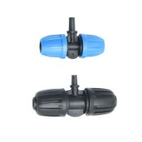 Garden Nozzle Tee 3/8 1/2 To 6mm Reducing Ree Connector Water Splitter T-Type Barb 3-Way Connector For Sprinklers 5 Pcs