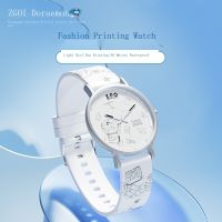 Doraemon cartoons graffiti inssilicone strap watch female students creative personality quartz watch men and women present