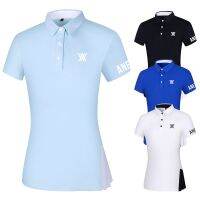 Anew New Style Golf Clothing Women Short-Sleeved T-Shirt Pants 9 Points Micro-Flared Quick-Drying Perspiration Slimmer Look T23160GOLF