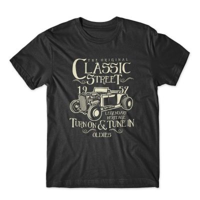 Hot Rod Classic Tshirt 100% Classic Car Cotton Premium Gildan  ATR3