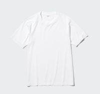 Uniqlo Uniqlo mens DRY-EX moisture-wicking round neck T-shirt sports outdoor quick-drying short-sleeved running fitness 459581