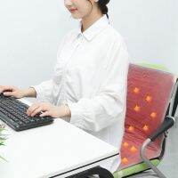 2X Heating Cushion Office Seats Pad Warmer with USB Cable Fast-Heating Electric Winter Warm Adjustable Temperature