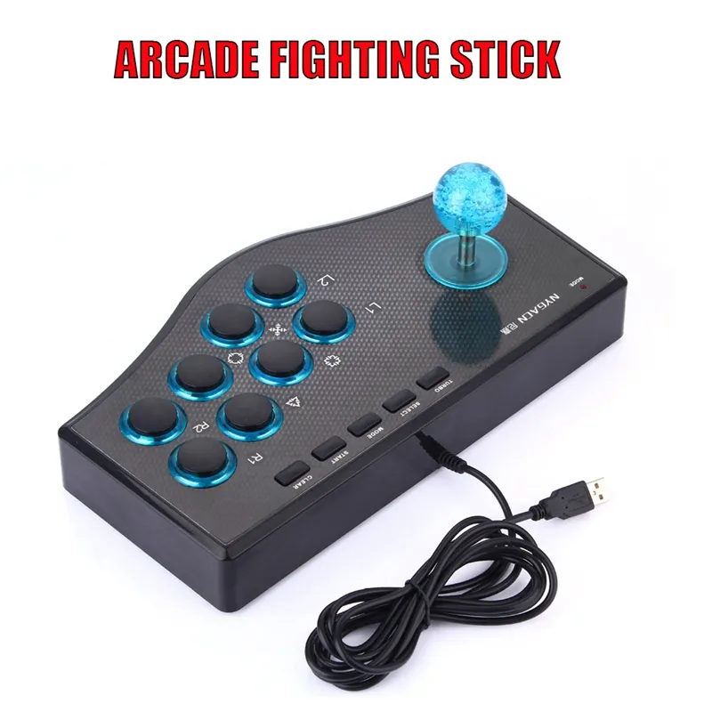 Wired Game Controller Game Rocker USB Arcade Joystick USBF Stick for PS3 Computer  PC Gamepad Gaming Console Lazada