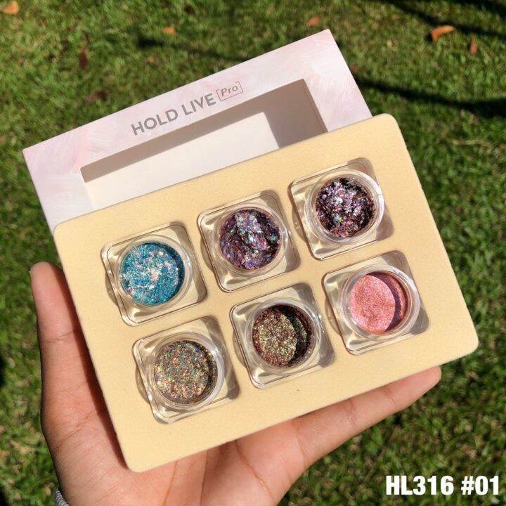 holdlive-dazzle-color-jelly-eyeshadow-cream-glitter-eye-makeup-เทรนด์แต่งตาวิ้งวับ-ของแท้-พร้อมส่ง