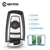 KEYYOU รีโมทคอนโทรลอัจฉริยะ315/433/868รถ Mhz ปุ่มควบคุมสำหรับ BMW 3 5 7 Series 2009-2016 CAS4 F Keyless Go Fob KR55WK49863