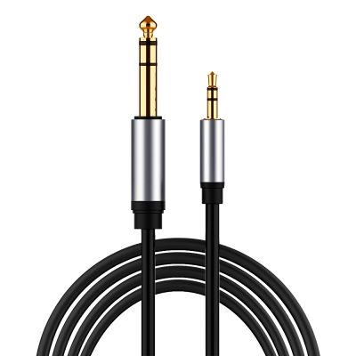 3.5mm Jack Audio Cable 6.5mm Male to 3.5 Male Audio Adapter Headset Connector Microphone Guitar Extension Cable 3.5mm Converter