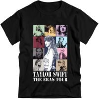 ขายร้อน เสื้อยืดเสื้อยืดผ้าฝ้าย Gildan Taylors Swiftie The Eras Tiras เสื้อทัวร์สินค้า Taylor Swift Vintage Graphic เสื้อยืดผ้าฝ้ายแท้