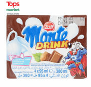 Lốc Chai 4 Váng Sữa Uống Zott Monte Socola 95ML - Siêu Thị Tops Market