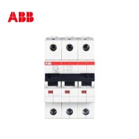 【▼Hot Sales▼】 aojia6891 Abb S200เบรกเกอร์ขนาดเล็ก3P Type C 1a 2a 3a 4a 6a 10a 16a 20a 25a 32a 40a 63a 50a