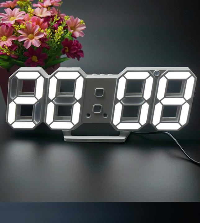 นาฬิกาดิจิตอล-led-รุ่นcx-2218-นาฬิกาled-นาฬิกาแขวนผนังนาฬิกาตั้งโต๊ะ-แถมหัวชาทและusb-แบรด์นcaixing
