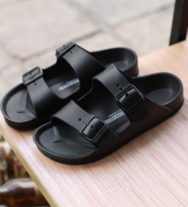 SCFASHION TWO STRAP SLIP ON SLIPPER FOR MEN Lazada PH