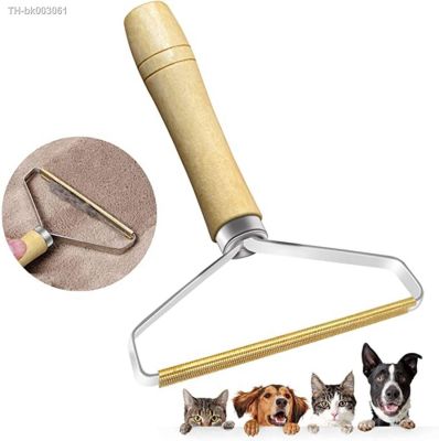 ☁☎☋ Portable Lint Remover Pet Hair Cleaner Carpet Scraper Reusable Manual Double Sided Lint Razor Tool