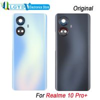 อะไหล่เปลี่ยนฝาครอบหลังเคสสำหรับ Realme แบตเตอรี่เดิม10 Pro Plus