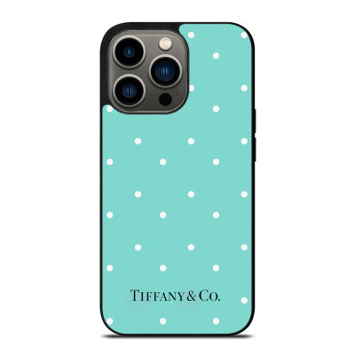 Tifany And Co Polkadot Phone Case for iPhone 14 Pro Max / iPhone 13 Pro Max / iPhone 12 Pro Max / XS Max / Samsung Galaxy Note 10 Plus / S22 Ultra / S21 Plus Anti-fall Protective Case Cover 174