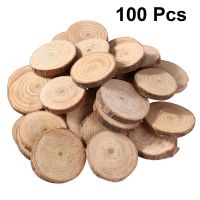 Wood Tree Slices Shapes Unfinished Rounds Wooden Log Slice Trunk Slab Circle Craft Slabs Round Pieces Ornaments