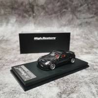 High Restore 1:64รุ่นรถ Fairlady Z33 350Z Pandem Rocket Bunny Alloy Wide Body Vehicle-โลหะสีดำ