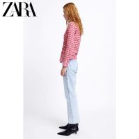 Zara เสื้อเชิ้ตลายสก๊อต แฟชั่นฤดูหนาว สําหรับผู้หญิงTH