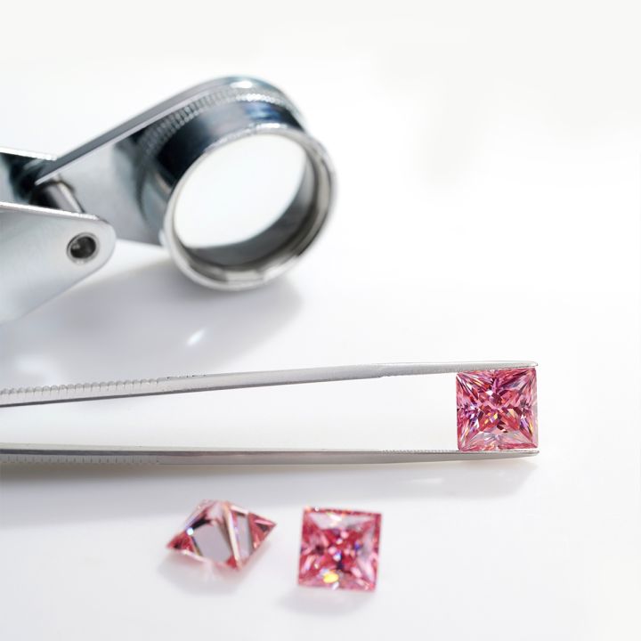 pink-princess-cut-moissanite-stone-3ct-d-color-gemstone-loose-gemstones-passed-diamond-tester-gra-certificate-ring-material