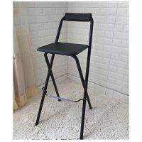 ?HOT สุด เก้าอี้บาร์พับได้ เก้าอี้ทรงเหลี่ยมพับได้ เก้าอี้พับได้ เก้าอี้บาร์ Folding chair bar (ได้เฉพาะ: ขาว) สั่งก่อนได้ก่อน เก้าอี้บาร์เบล