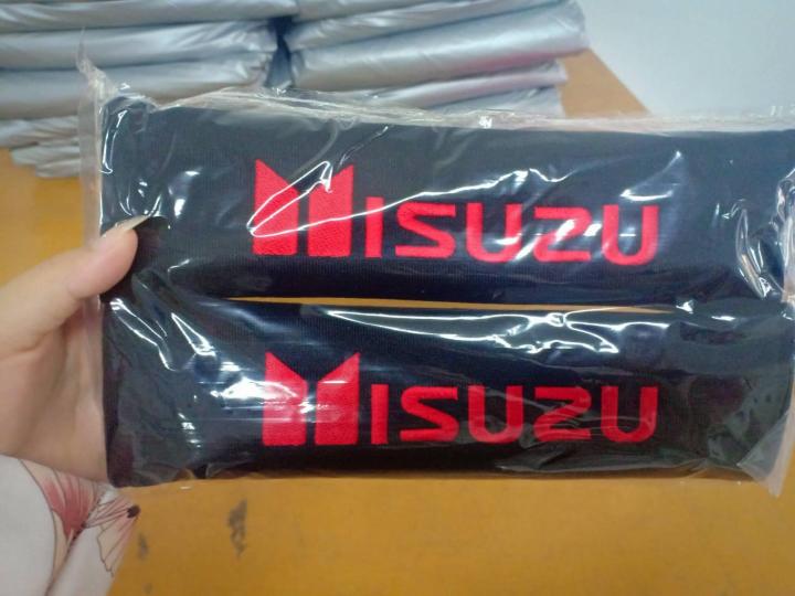 หุ้มเข็มขัดนิรภัยรถยนต์-isuzu-nbsp-bell-isuzu-bl-สีดำ