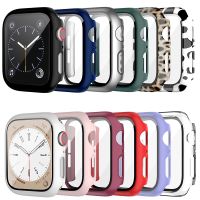 Glass cover For Apple watch Case 45mm 41mm 44mm 40mm 42mm 38mm Tempered Screen Protector accessories iWatch series 7 6 5 8 3 SE