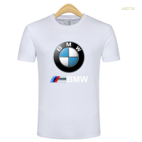 New！2023！Cotton casual T-shirt dengan lengan pendek dengan logo mobil, fashion musim panas, cocok untuk laki-laki High quality products （Freeprinting of names）