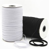 ◙ 5M/Lot High-Elastic Sewing Elastic Ribbon Elastic Spandex Band Trim Sewing Fabric DIY Garment Accessories 3/4/5/6/8/10/12mm