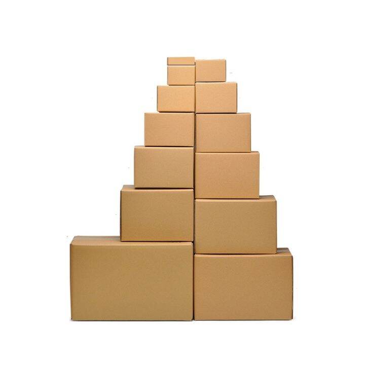 10pcs-lot-wholesale-corrugated-packing-box-kraft-paper-mailing-box-express-transportation-carton-box-christmas-present-boxes