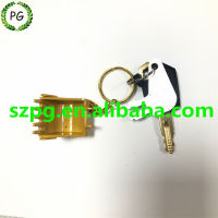 กุญแจจุดระเบิด5P8500พร้อมพวงกุญแจถังสำหรับ Caterpillar Excavator Heavy Equipment Keychain888