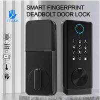 สมาร์ท Ttlock ล็อคประตูทางเข้าบลูทูธ Keyless ล็อคอิเล็กทรอนิกส์แป้นพิมพ์ล็อกเกอร์ Deadbolt ล็อกรหัสผ่านลายนิ้วมือการจัดเก็บการ์ด IC