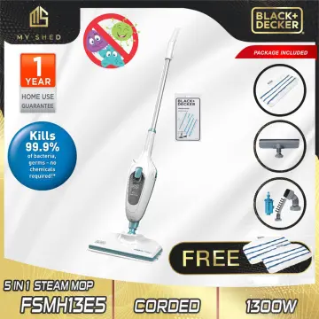 Cleaning Made Easy Let's Clean With My BLACK+DECKER 1300W 5-in-1 Mop 