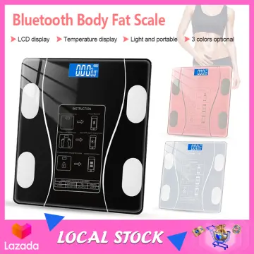 Etekcity Smart Scale for Body Weight, Accurate to 0.05lb (0.02kg) Digital  Bathroom Weighing Machine for Fat Water Muscle BMI for People, Bluetooth  Electronic Body Composition Monitors, 400lb