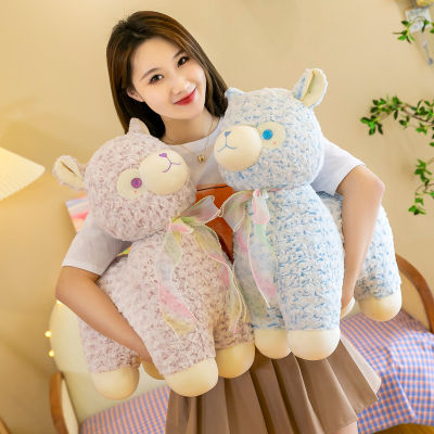 Alpaca Stuffed Plush Toys Animal Cushion Sleeping Pillow Doll Gift Girlfriend