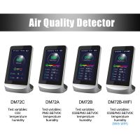 Multifunction Air Quality Detector Smart Digital Temperature Humidity Meter PM2.5 TVOC Meter CO2 Measuring Device Sensor Tester