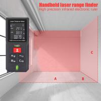 ZZOOI 40/60/80/100m Laser Rangefinder Distance Meter Range Finder Electronic Tape