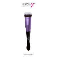 Ashley Foundation Brush AA-161 แปรงลงรองพื้น ขนนุ่ม ดีไซน์พิเศษ ด้ามจับตักครีมได้