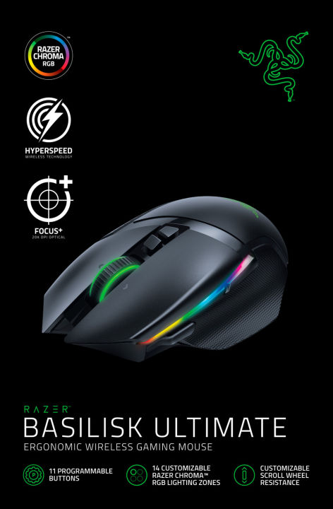 razer-basilisk-ultimate-gaming-mouse-เกมมิ่งเม้าส์ไร้สาย-optical-sensor-รับประกันสินค้า2ปี