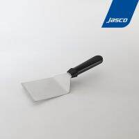 ที่พลิกอาหารสแตนเลส ด้ามพลาสติกสีดำ ก11 x ย10 ซม	Griddle Scraper -  W11 x L10 cm